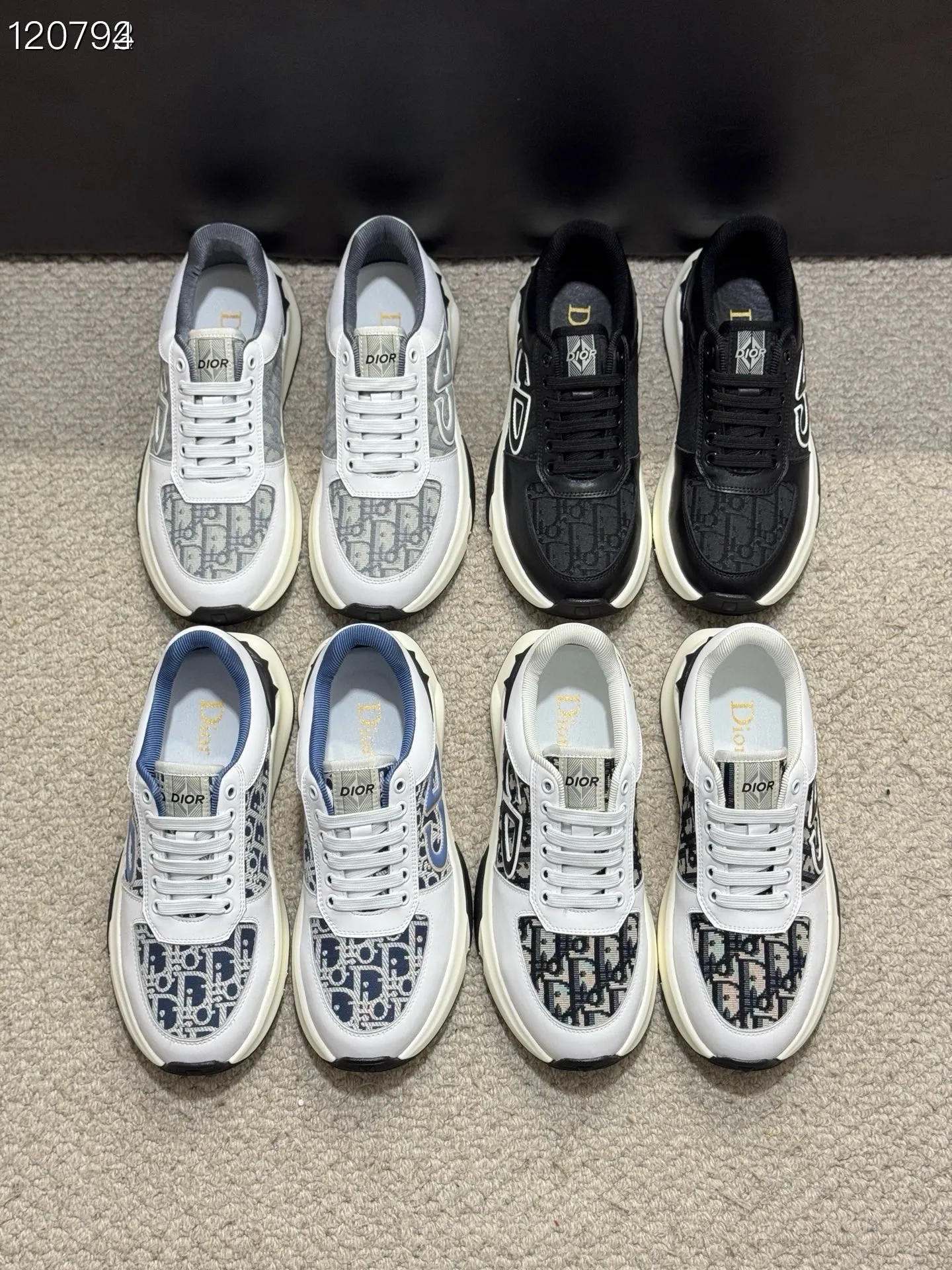 Men's shoes 💰440 [New style] 🐞🐞Original quality! Dior🔥Christan Dior (Dior) hot style [new style]⚠⚠️Top purchasing agent🔍🔍Men's HK counters are on sale simultaneously. Sole: The original sole is specially provided by the original factory. The exclusive movable molded sole is super comfortable. The original factory follows the order. 🔍🔍The high-quality multi-color splicing design is exquisite and unique. 💪Details determine the quality. We only make shoes with care. You can enter and leave the counter at will. Welcome to compare 🇮🇹 Size: 38-44 (45 customized